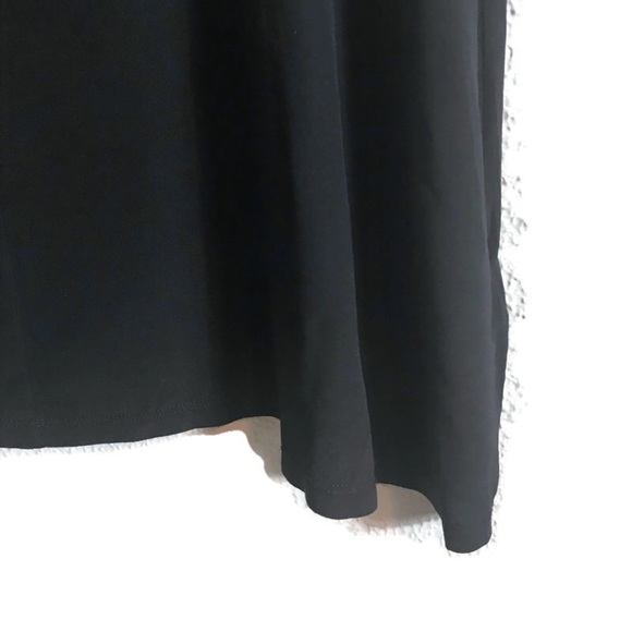 Cycle‎ XS Silk Made In Italy Black Relaxed Fit Shift Dress Quiet Luxury - Picture 4 of 6